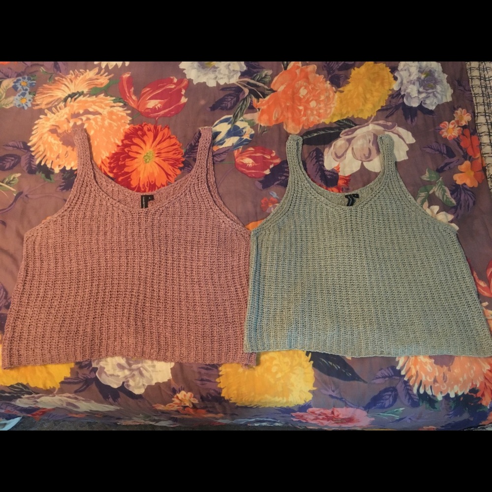 Moon & Madison Crochet Tank Tops